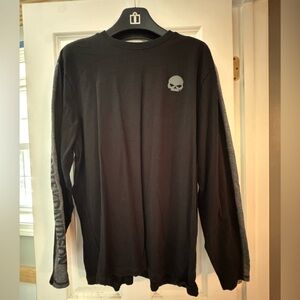 Harley Davidson XL long sleeve skull tee